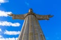 The Cristo Rei monument of Jesus Christ - Lisbon Portugal Royalty Free Stock Photo