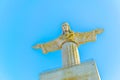 The Cristo Rei monument of Jesus Christ in Lisbon, Portugal Royalty Free Stock Photo