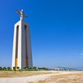 Cristo-Rei statue on the Cristo Rei or King Christ Sanctuary in Almada.