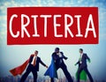 Criteria Controlling Follow Guidelines Conduct Concept Royalty Free Stock Photo