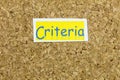 Criteria management business vector quality banner certified accepted checklist