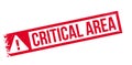 Critical Area rubber stamp