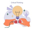 Critical Thinking concept. Royalty Free Stock Photo