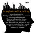 Critical thinking strategies