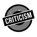 Criticism rubber stamp