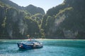 Criuse ships in Koh Phi Phi 5 Royalty Free Stock Photo
