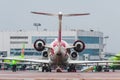 CRJ-200 Rusline Airlines parking at Moscow airport Domodedovo