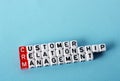 CRM Consumer Relationship Management Royalty Free Stock Photo