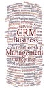 Crm customer relations management Royalty Free Stock Photo