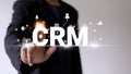 CRM Customer Relationship Management Business Internet Techology Concept