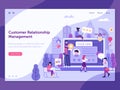 CRM Service Landing Page