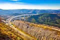 Crni Kal viaduct in Slovenia Royalty Free Stock Photo