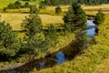 Crni Rzav river on Zlatibor mountain in Serbia