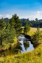 Crni Rzav river on Zlatibor mountain in Serbia