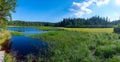 Crno jezero or Black lake, a popular hiking destination on Pohorje, Slovenia