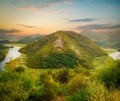 Crnojevica river in Montenegro Royalty Free Stock Photo