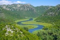 Crnojevica River In Skadar Lake National Park, Montenegro Royalty Free Stock Photo