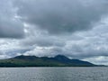 Croagh Patrick, overlooking Clew Bay, County Mayo, Ireland Royalty Free Stock Photo