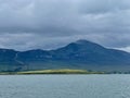 Croagh Patrick, overlooking Clew Bay, County Mayo, Ireland Royalty Free Stock Photo