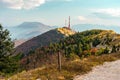 Croatia mountain side fall colors