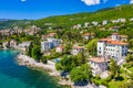 Croatia, Adriatic coast, beautiful town of Opatija and Volosko