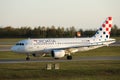 Croatia Airlines plane taxiing in Munich Airport, MUC