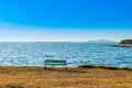 Croatia, beautiful Adriatic seascape horizon on Dogi Otok island Royalty Free Stock Photo