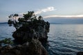 Croatia - Brela seascape sunset view, seaside