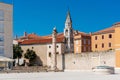 Croatia, Church of St. Simeon in Zadar, urban landscape Royalty Free Stock Photo