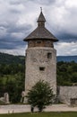 DreÃÂ¾nik, Stari Grad DreÃÂ¾nik, Croatia, Plitvice lakes area, castle, fortress, landscape, medieval, Europe Royalty Free Stock Photo