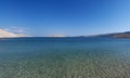 Croatia, Pag island, Rucica, beach, bay, desert, landscape, relaxation, holiday, Europe, Island of Pag Royalty Free Stock Photo