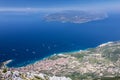 Croatia, Dalmatia, Adriatic Sea panoramic landscape - Makarska r