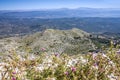 Croatia, Dalmatia, Biokovo mountains sea panoramic landscape Royalty Free Stock Photo