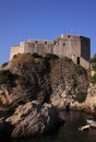 Croatia Dubrovnik Lovrijenac Fort Royalty Free Stock Photo