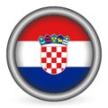 Croatia flag button