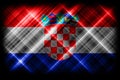 Croatia flag, national flag, modern flag