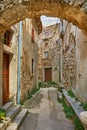 Croatia Istria. Ancient abandoned medieval town Plomin. Royalty Free Stock Photo