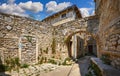 Croatia Istria. Ancient abandoned medieval town Plomin. Royalty Free Stock Photo