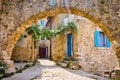 Croatia Istria. Ancient abandoned medieval town Plomin. Old Royalty Free Stock Photo