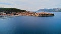 Croatia, Korcula Island. Aerial photography. Royalty Free Stock Photo