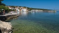 Croatia, Kvarner, Krk Island, Silo town Royalty Free Stock Photo