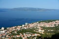 Croatia, Makarska, aerial vie