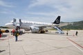 Croatia, modern airport of Dubrovnik near the village of Cilipi