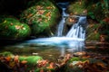 Croatia - Nature park Papuk - Forest creek Royalty Free Stock Photo