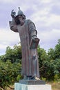 Croatia - Nin Statue of Grgur Ninski Royalty Free Stock Photo