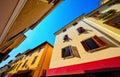 Croatia Porec. Old house with window Royalty Free Stock Photo