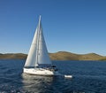 Croatia: sailboat at Kornati islands