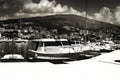 Croatia, Seget Vranjica view of the marina and buildings