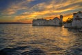 Croatia, Split-Dalmatia County KaÃÂ¡tel Gomilica - sunset picture