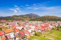 Croatia, town of Delnice, Gorski kotar, in spring